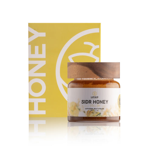 Sidr Honey With Royal Jelly & Bee Pollen (350g)